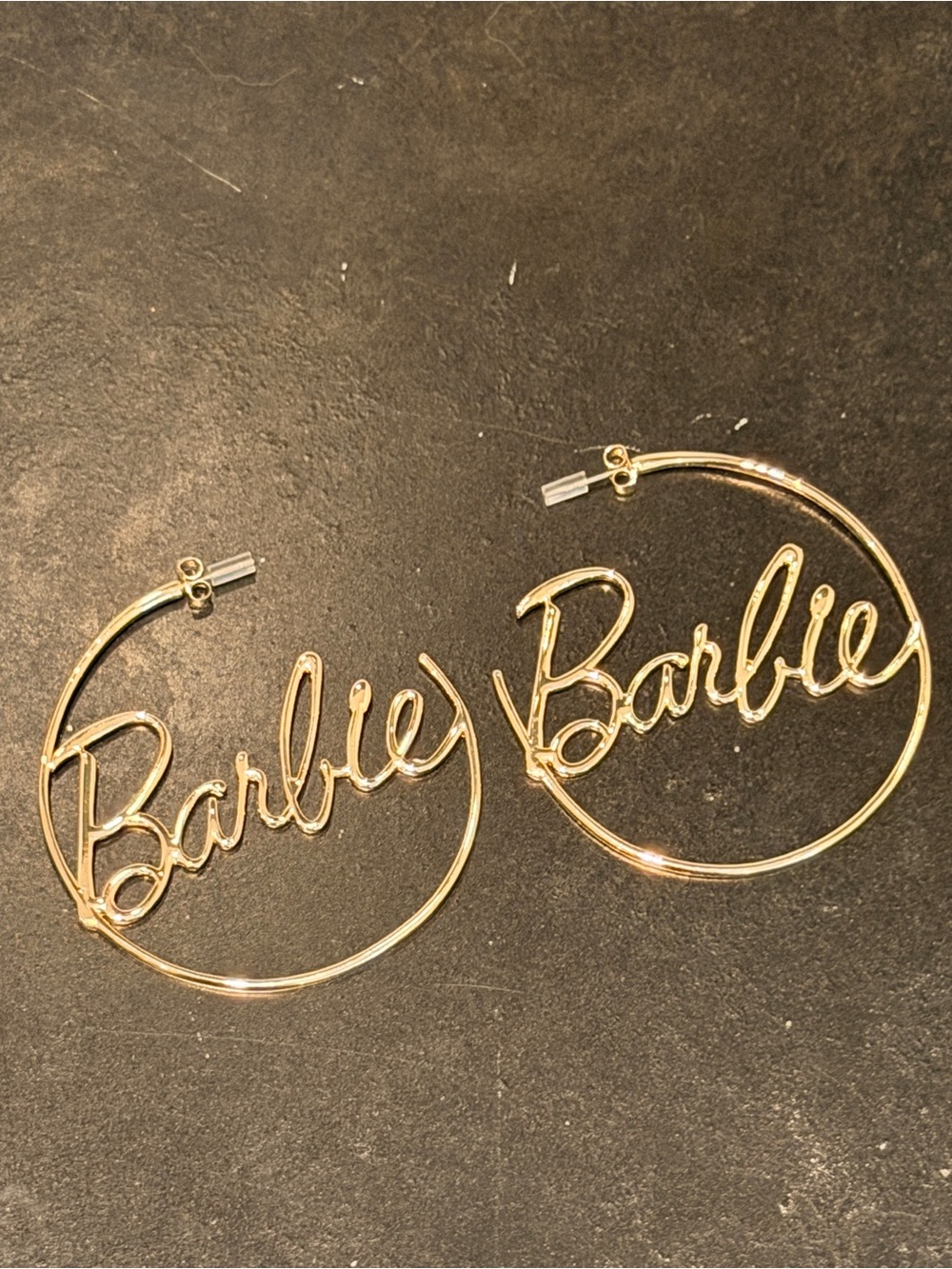 Barbie x Zara Gold Color Hoop Earrings